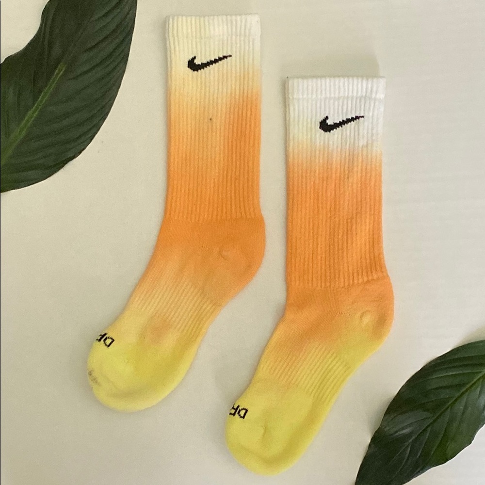 2 for $20 | Halloween Socks Nike Tie Dye Socks - Picture 3 of 4